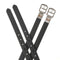 Wintec Slimline Stirrup Leathers Black 140 cm